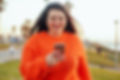 Texting on Mobile Phone
